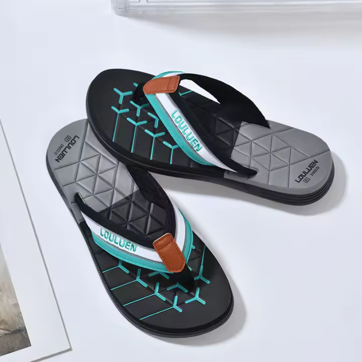 Nuevas chanclas zapatillas de playa antideslizantes de verano para hombre - 1
