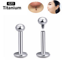 Piercing de titanio para la oreja, g23, labret tragus, anillos para labios, hilo interno, hélice, pendientes, aros para cartílago daith, 2 uds. - details 6