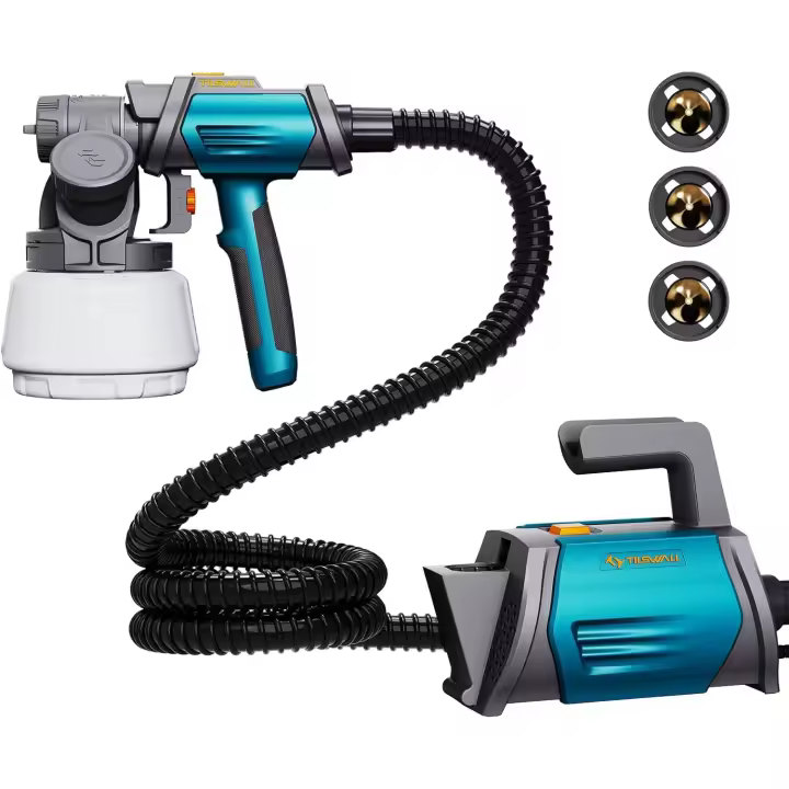 Rocha de Pintura Pulverizadora HVLP de 800W con Capacidad Extraíble de 1300ml - 1