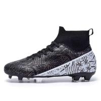 Gran oferta de zapatos de fútbol para hombre, tacos deportivos de césped de gran tamaño con forro de cuero genuino para todas las estaciones, para verano, invierno, primavera y otoño - details 3
