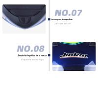 Casco integral motocross hombre modular adulto MX Carreras de Locomotora - details 5