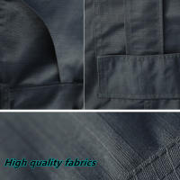 Pantalones De Ciudad Para Hombre Cargo Resistentes Al Agua Y Algodón Pantalones Casuales Multi-bolsillos Y Secado Rápido - details 4