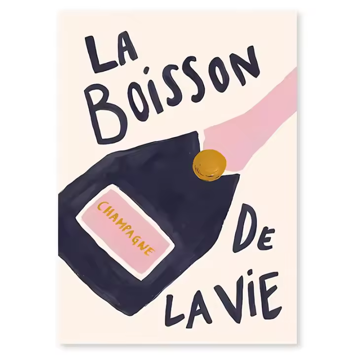 Pintura Nórdica de Moda en Lienzo de JUBEER con Póster de Labios Rojos y Tacones Altos para Decoración de Salón de Estilo Contemporáneo - 1