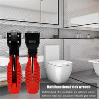 Llave de Instalación de Grifo y Fregadero Herramienta de Reparación de Tuberías de Agua para Baño y Cocina Mejora del Hogar - details 2