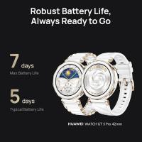 Reloj inteligente HUAWEI Watch GT 5 Pro de 42 mm, diseño con bordes afilados, batería con duración de hasta 7 días, reloj deportivo de nivel profesional, seguimiento de salud, - details 12