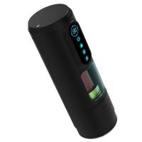 Embalaje privado SEXY Último masturbador masculino con 9 modos de empuje y succión y vibración Pantalla LCD con calefacción automática Masturbación Cup Juguetes sexuales - details 10