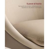 Taburete de Barra Ajustable en Altura Giratorio 360° Silla de Cocina con Resalto Base de Acero - details 13