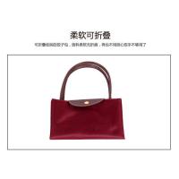 Bolso plegable de nylon con asa superior para mujer，estilo clásico，tamaño 42*27*19CM - details 1