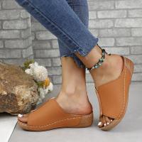 Sandalias de Cuña para Mujer en Verano Cerrura Abierta Cómodas y Transpirables - details 1