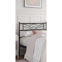 Cama de Metal Moderna con somier, Cama Doble/Individual, Marco de Cama con cabecero, Cama de Invitados, Cama Juvenil, para Dormitorio, habitación de Invitados, 90 x 190 cm/Blanco - details 5