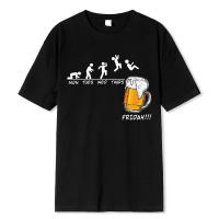 Camisetas con estampado de cerveza de viernes para hombre, ropa de calle de algodón, Harajuku, manga corta, Hip Hop, Verano - details 8