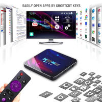 H96 Max V11 Dispositivo de TV inteligente Android 11 CPU de cuatro núcleos 4G 32G BT4.0 4k Wifi2.4G/5G compatible con ratón y teclado Tvbox - details 9