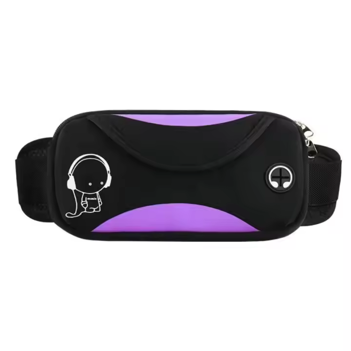 Riñonera para correr impermeable, bolsa Invisible ajustable para correr maratón, tira reflectante portátil, riñonera para correr - 1