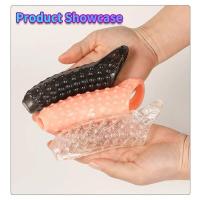 Empaque privado Extensor sexy reutilizable Condón retardante de la eyaculación Funda para pene Dildo masculino Juguetes sexuales para hombres Adultos 18+ Artículos eróticos - details 11