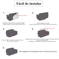 Bonenjoy 1 funda de sofá navideña, protector antideslizante para sofá, funda elástica para sofá de 1/2/3/4 plazas, funda para decoración del hogar, funda para sofá - details 2