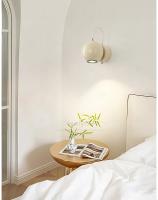 Lámpara de pared de dormitorio minimalista y de lujo con ángulo ajustable e interruptor, lámpara de pared pequeña, lámpara de noche minimalista - details 4