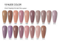 Parkson-Juego de 4 piezas de esmalte de uñas en Gel UV, barniz semipermanente híbrido para manicura, transparente, 12ml - details 3