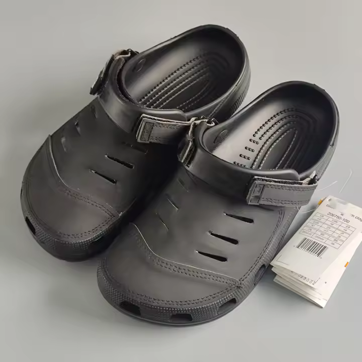 Zapatos de hombre ligeros de negocios, sandalias de cuero para hombre, EVA casual transpirable, zapatos de playa, zapatillas para hombre - 1