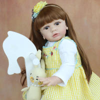 BZDOLL-Muñeca realista de silicona suave para recién nacido, juguete de bebé Tayra de 60cm, 24 pulgadas - details 0