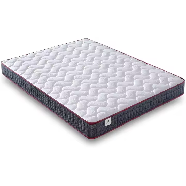 Colchón de Viscoelástico de Doble Cara Firmeza Media, Hígiene y Transpirable Gris, 14 cm de Altura - 1