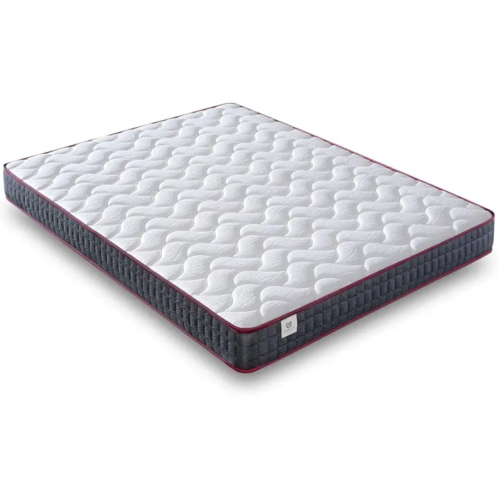 Colchón de Viscoelástico de Doble Cara Firmeza Media, Hígiene y Transpirable Gris, 14 cm de Altura - 1