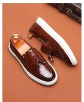 Zapatos de fiesta de boda hechos en China de cuero estilo Oxford de negocios de vestir clásico para hombres - details 2