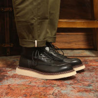 Botas de hombre de alta gama de cuero zapatos de hombre de piel de vaca de capa superior - details 1