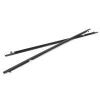 4 Uds burlete de coche ventana de vidrio sello de goma moldura embellecedora para Honda Civic 2006-2019 - details 1
