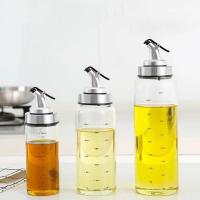 Botella dispensadora de aceite de vidrio a prueba de fugas, herramienta de cocina para aceite de oliva, vinagre y salsas - details 7