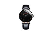 Reloj de hombre Fashion Blue Needle con correa de malla - details 24