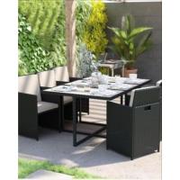 Juego de 2 taburetes contemporáneos de Vinilo Blanco de Altura Ajustable con Asiento Ondulado Acolchado y Base cromada - details 5