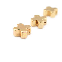 Colgantes de Cruza de Latón Dorado de 18K Joyería DIY Hallazgos de Collares y Pendientes - details 32