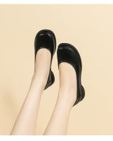 Zapatos de trabajo de mujer de primavera y verano con suela suave, solo zapatos de trabajo de asistente de vuelo, negros, de pie largo, no cansados, pies, carrera, entrevista, zapatos - details 6