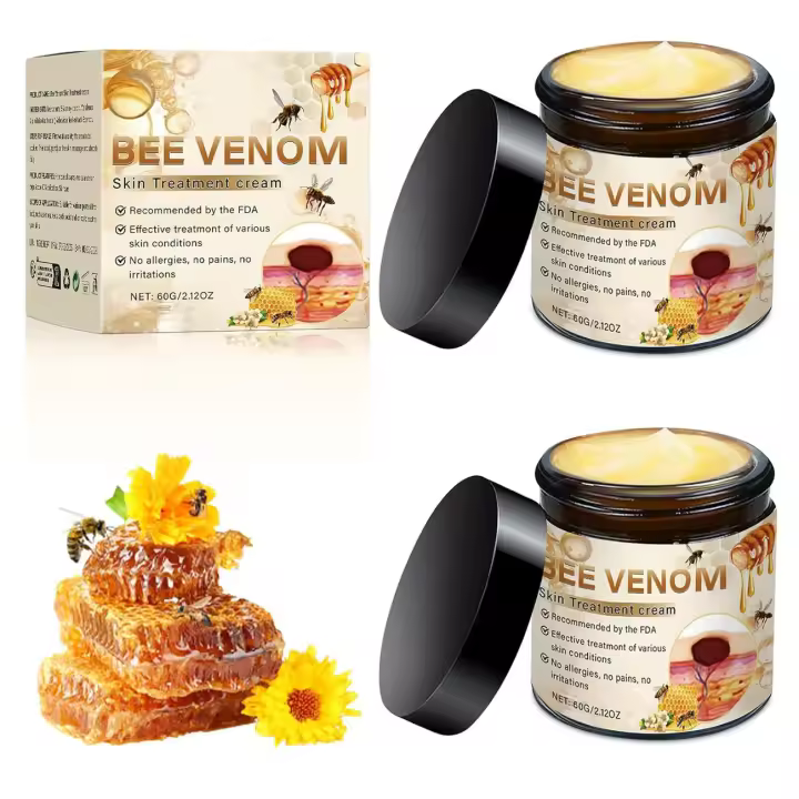 Crema para el cuidado de la piel integral, nuevo Gel profesional 2025, Gel hidratante de veneno de abeja para todas las partes del cuerpo/60g, 2 uds. - 1