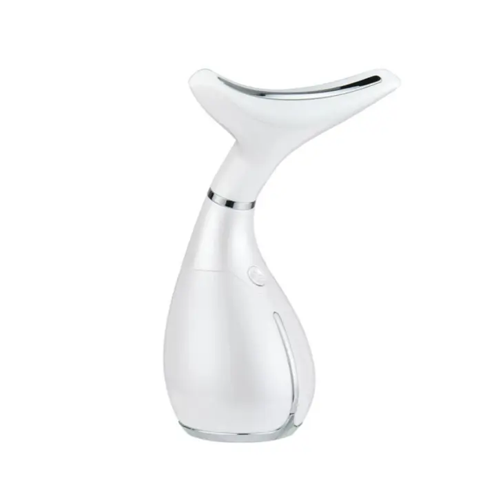 Máscara facial eléctrica con luz roja, equipo de cuidado de la piel, LED, calentador, vibración y tensor - 1