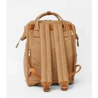 Mochila anello de piel auténtica para mujer, Mochila grande antirrobo de calidad A+, mochila de viaje, bolso Unisex para hombre - details 2