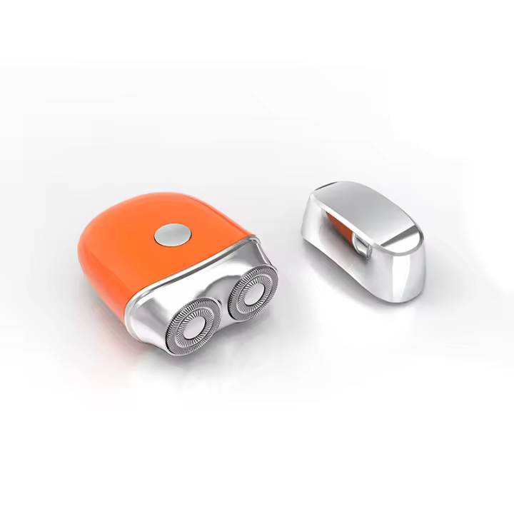 Mini Afeitadora Eléctrica Regalo de Negocios para Hombres USB UV Viaje Portátil Afeitadora Inteligente - 1