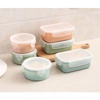 Fiambrera con tapas herméticas, 1 piezas, contenedor de almacenamiento de alimentos, fiambrera segura para microondas, sin BPA, a prueba de fugas - details 6