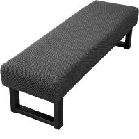 Funda elástica de Jacquard para banco de comedor, funda extraíble antipolvo para sala de estar, Protector de asiento de banco lavable - details 7