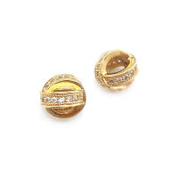 Cuentas de Espaciador de Barril de Brass Dorado de 18K Accesorios de Joyería DIY para Mujeres - details 72