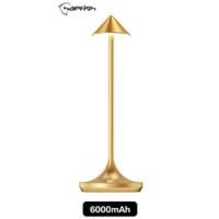 Lampara Escritorio LED Recargable, 5000mAh Lamparas de Mesa Sin Cable con Bateria, Lámpara Inalambrica Portatil Recargables, Para Exterior, Mesita Noche, Jardin, Salon, Sobremesa, Restaurante - details 13
