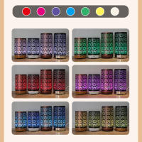Humidificador de aire ultrasónico de 100ML con difusor de aceite esencial y luz LED de 7 colores tubo largo de cobre rojo loto protección contra sobrecalentamiento - details 16