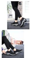 Zapatillas Deportivas para Mujer Zapatos Informales de Malla con Forma Redonda, Cojín de Aire, Color a Juego, Transpirables, Antideslizantes, Planos, Talla Grande 44 - details 13