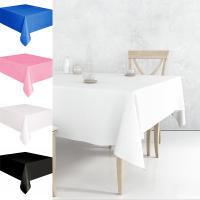 Mantel de Comedor Desechable Impermeable 137x274cm Ideal para Bodas, Fiestas, Picnics al Aire Libre - details 1