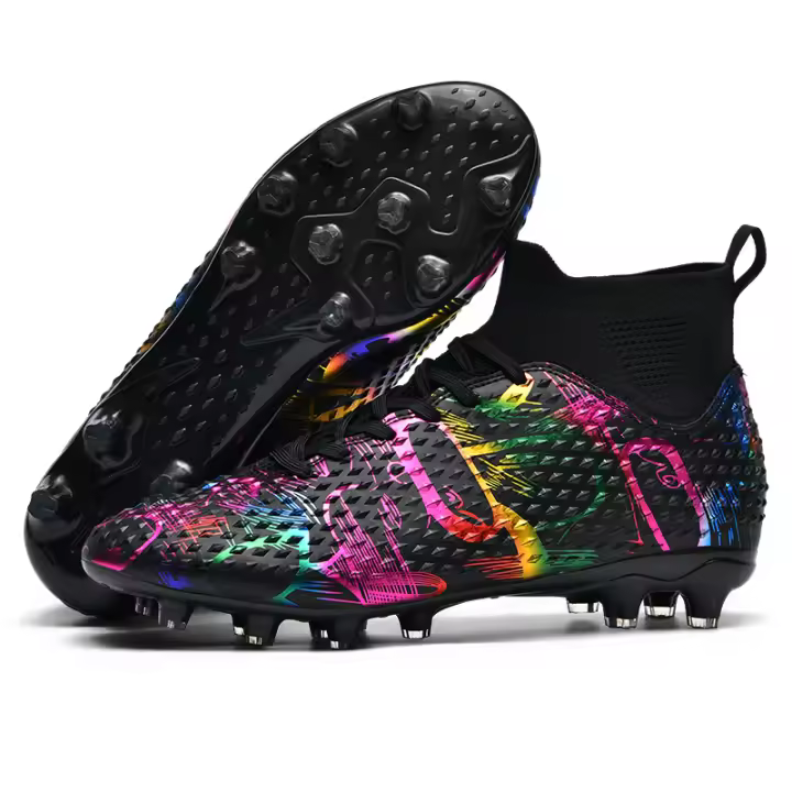Zapatillas de fútbol unisex, AG, aptas tanto para niños como para adultos, aptas para césped artificial y parques infantiles duros - 1
