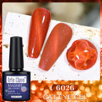 Arte Clavo-Gel magnético para uñas, esmalte semipermanente para manicura, UV, LED, Ojo de gato, rojo y verde - details 2
