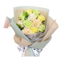 Regalos 11 flores ramo de rosas jabón flor regalo embalaje mano jabón flor decoración Artificial flor falsa decoración de boda - details 2