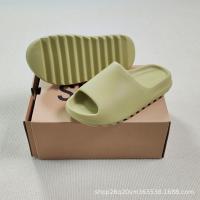 Zapatillas de coco DIAPOSITIVA zapatillas de verano EVA zapatos de agujero de los hombres de la plataforma de los hombres y las mujeres de una palabra de arrastre pareja pisando la sensación de mierda - details 5