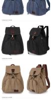 Mochila de gran capacidad para mujer, bolso de viaje al aire libre, mochila escolar Retro de moda para estudiantes unive - details 10