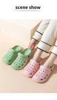 Zapatillas de Cueva para Mujer Nuevas Zapatillas de Playa de Verano Uso Doméstico EVA Antideslizante Sandalias de Jardín para Madre y Bebé - details 10
